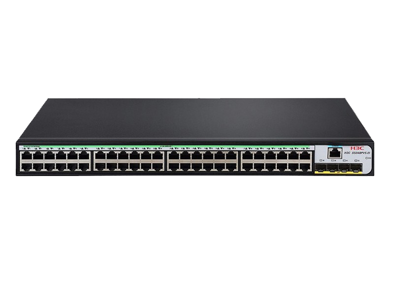 新华三（H3C）S5048PV5-EI 48口千兆电+4千兆光纤口二层网管企业级网络交换机 IPv6/划分VLAN